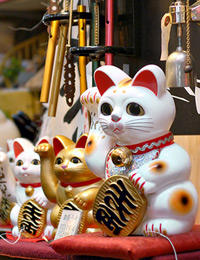 maneki neko japonais