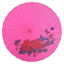 Ombrelle chinoise rose