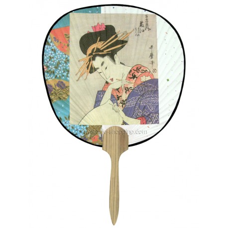 Eventail japonais uchiwa