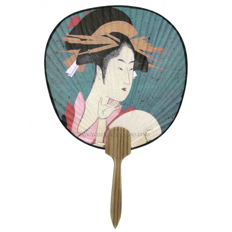 Eventail japonais uchiwa