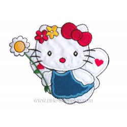 Broderie thermo-collante Hello Kitty