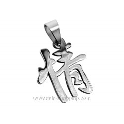 Pendentif en acier inox Sentiment