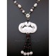 Collier chauve-souris de jade