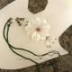 Collier fleur de jade