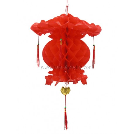 Décoration asiatique boule pagode 40 cm