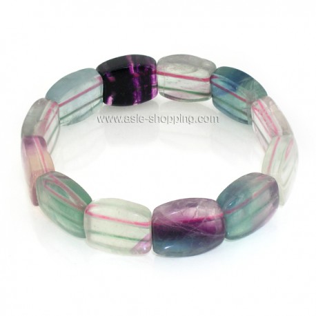 Bracelet en pierre fluorite