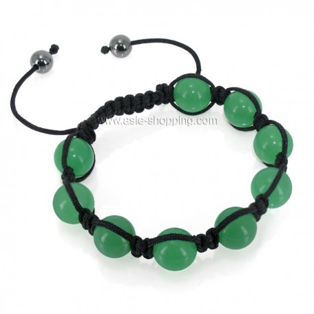 Bracelet shamballa aventurine