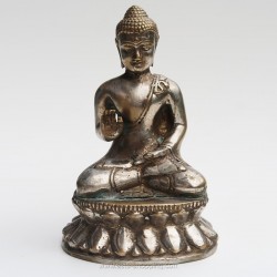 Statuette de Bouddha en métal